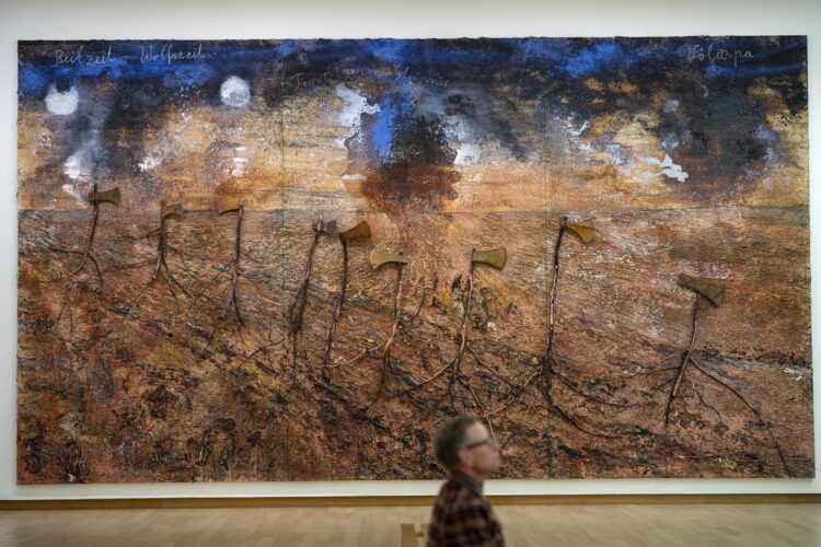 A new exhibition highlights how German artist Anselm Kiefer was inspired by Vincent van Gogh